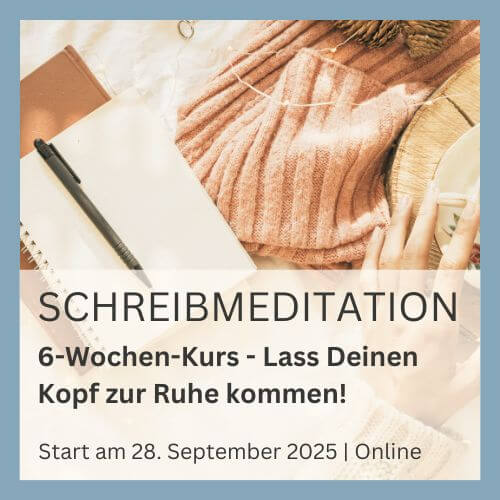 Veranstaltungsbild zur Schreibmeditationskurs