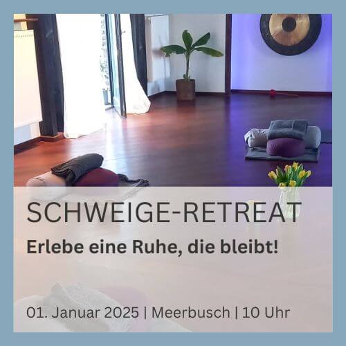 Veranstaltungsbild zum Schweige-Retreat