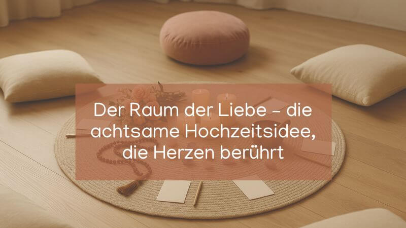 Bild im Blogartikel- Ritualdecke mit Kissen drum herum