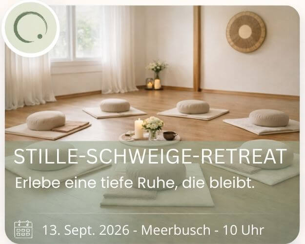 Veranstaltungsbild zum Schweige-Retreat