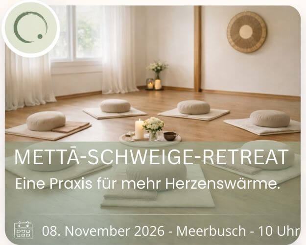 Veranstaltungsbild zum Schweige-Retreat